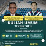 Kuliah Umum Teknik Sipil 2025 Universitas Jenderal Soedirman